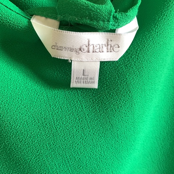 Pretty Kelly Green Top - Picture 5 of 7